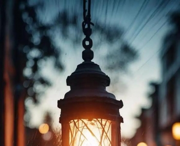 《路灯与盲人》