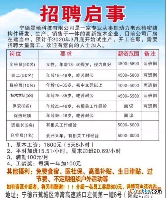招聘招聘啦在宁德漳湾工业园区晟硕科技有限公司，有意者可咨询-1.jpg