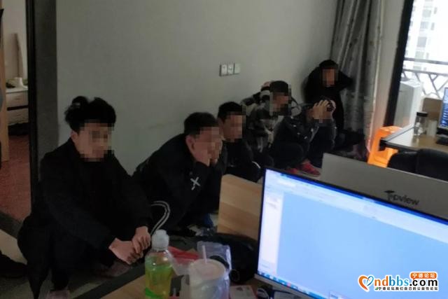 电信网络诈骗窝点藏身蕉城！警方现场抓获7人-3.jpg