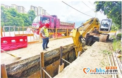 蕉城区金涵乡民族路雨污分流项目施工正有序进行-1.jpg