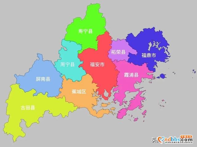 宁德市各地建成区排名，最大是蕉城区，最小是寿宁县，你觉得呢？-2.jpg