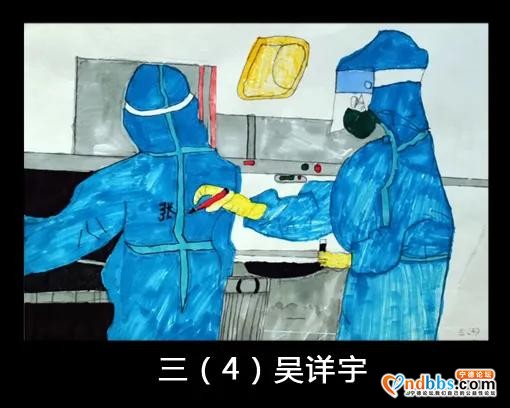 蕉城三小庆“六一”“童心抗疫 迎接少代会 争做好队员”暨“诗教育人诗香校园”阶段成果学生美术作品展览-12.jpg