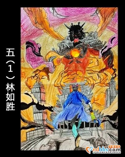 蕉城三小庆“六一”“童心抗疫 迎接少代会 争做好队员”暨“诗教育人诗香校园”阶段成果学生美术作品展览-21.jpg