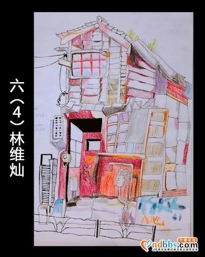 蕉城三小庆“六一”“童心抗疫 迎接少代会 争做好队员”暨“诗教育人诗香校园”阶段成果学生美术作品展览-46.jpg