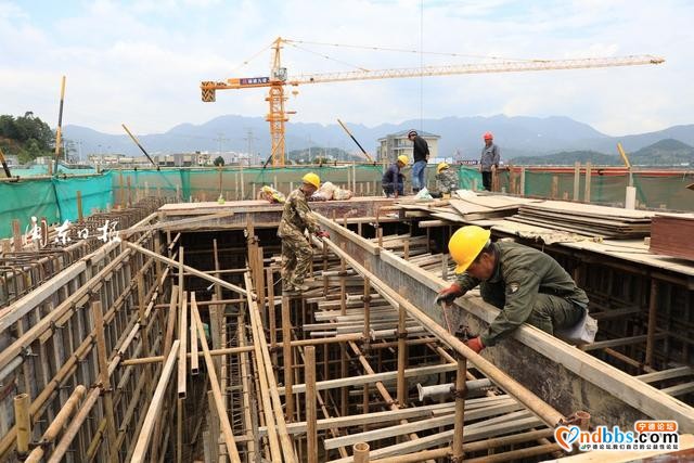 宁德市污水处理厂工程施工如火如荼-1.jpg