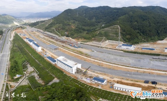 衢宁铁路宁德北站建设得如何了？闽东日报今天日前，由中铁五局-2.jpg