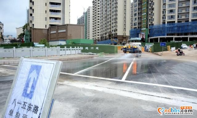 蕉城八一五路东段实现南半幅道路通车-4.jpg