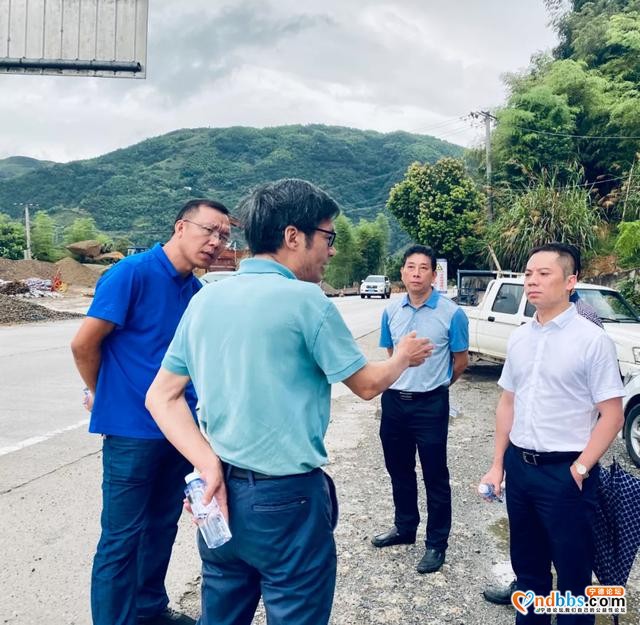 宁德公路要闻︱市交通运输局郑忠辉局长指导S306线宁古路蕉城东胡隧道至金涵苗圃段隐患整治工程-2.jpg