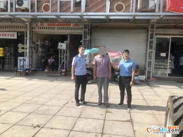 蕉城：抓获一人！乱张贴牛皮癣将受到法律制裁-1.jpg