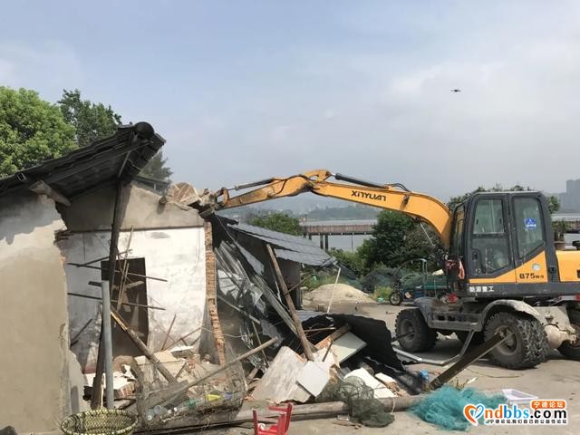 宁德市区南岸公园二期附近一处15年违建物被拆除-2.jpg