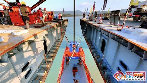 闽浙沿海添新通道 宁德沙埕湾跨海大桥主桥合龙-4.jpg