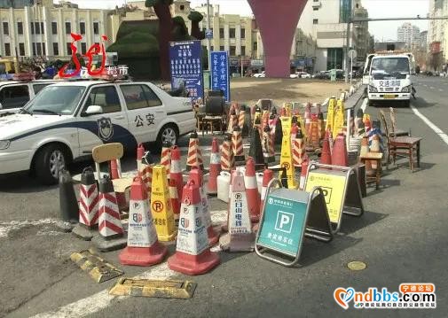 「创城进行时」还路于民，东侨城管支队开展三角锥占道专项整治大行动-9.jpg
