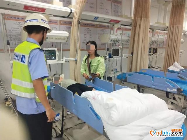 交通事故4岁男童昏厥！蕉城交警警摩开道紧急护送就医-2.jpg