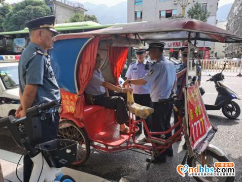 「人力三轮车整治行动」蕉城城区街头人力三轮车几乎不见踪影-7.jpg