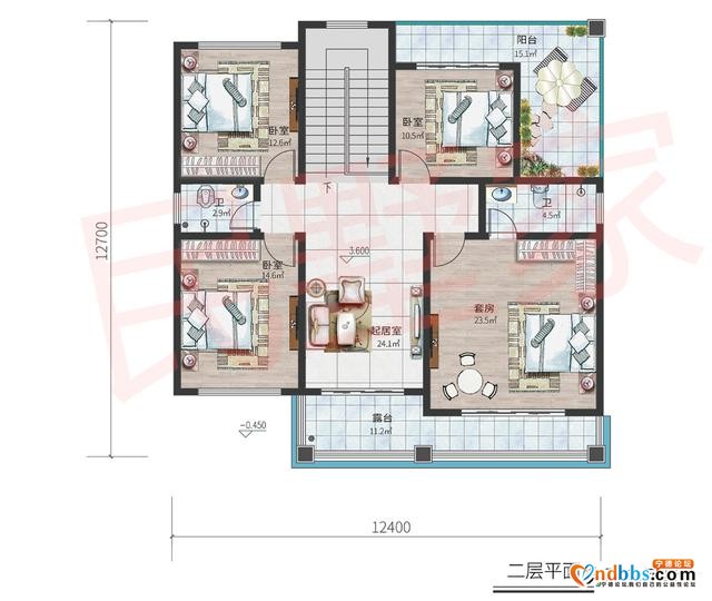 福建宁德陈哥农村建新房，堂屋设计走心了，造价30万，家族兴旺-4.jpg