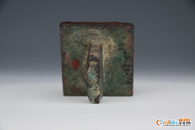 「蕉城区博物馆」明“泉城衔隐图书”鎏金扁钮铜方印-2.jpg
