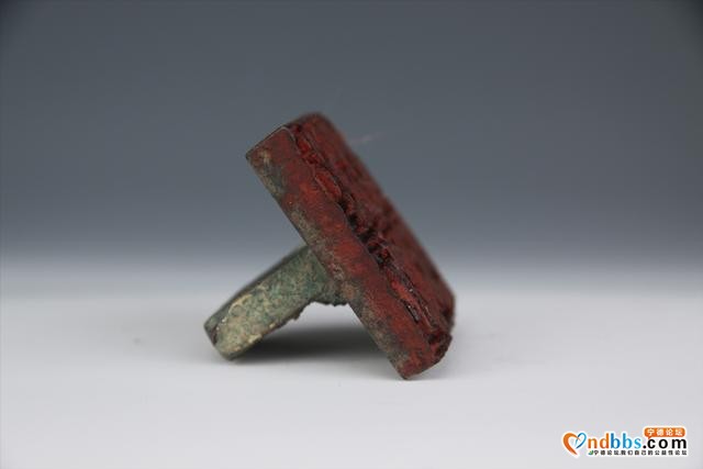 「蕉城区博物馆」明“泉城衔隐图书”鎏金扁钮铜方印-3.jpg