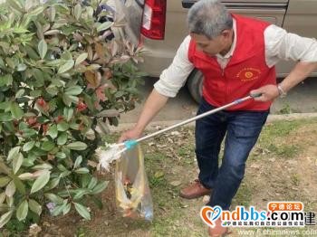 迎接世界地球日 宁德蕉北街道志愿者开展家园清洁活动-2.jpg