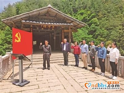 市科技局组织党员干部前往寿宁县下党乡开展党史学习教育活动-1.jpg