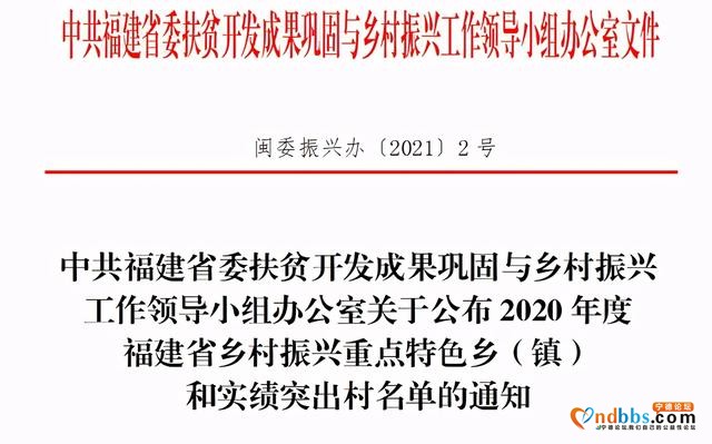 福建省级重点特色乡（镇）、实绩突出村名单公布！有你家乡吗？-1.jpg