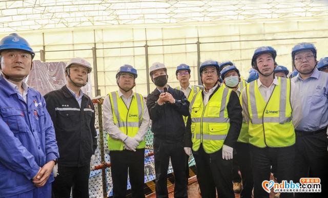 郝鹏赴示范快堆工程现场调研：全力以赴推进工程建设 向党中央交上满意答卷-1.jpg